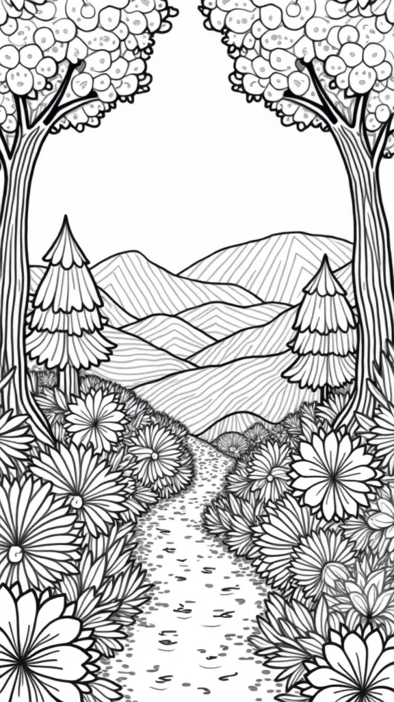 coloring page background